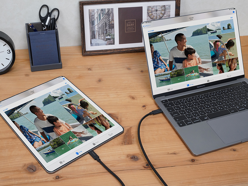 ��®ž�� ����20Gbps��PD240W���� USB Type-C to USB Type-C�����֥� 1m OWL-CB20G01CC10-BK