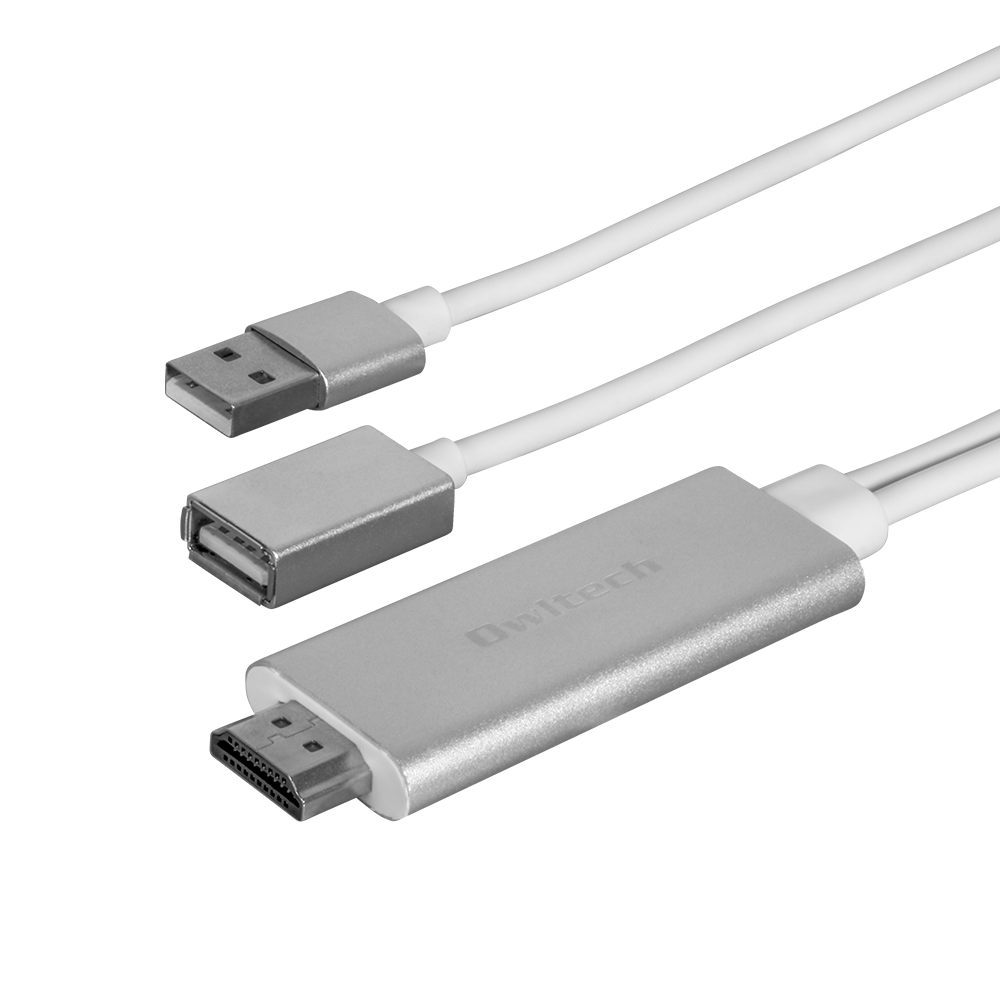 HDMI変換 映像出力ケーブル iPhoneやiPadの動画、写真、書類などを