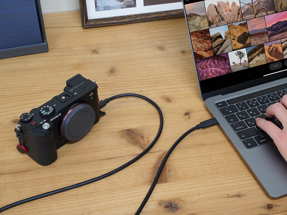 ��®ž�� ����40Gbps��PD240W���� USB Type-C to USB Type-C�����֥� OWL-CB40G01CC10-BK