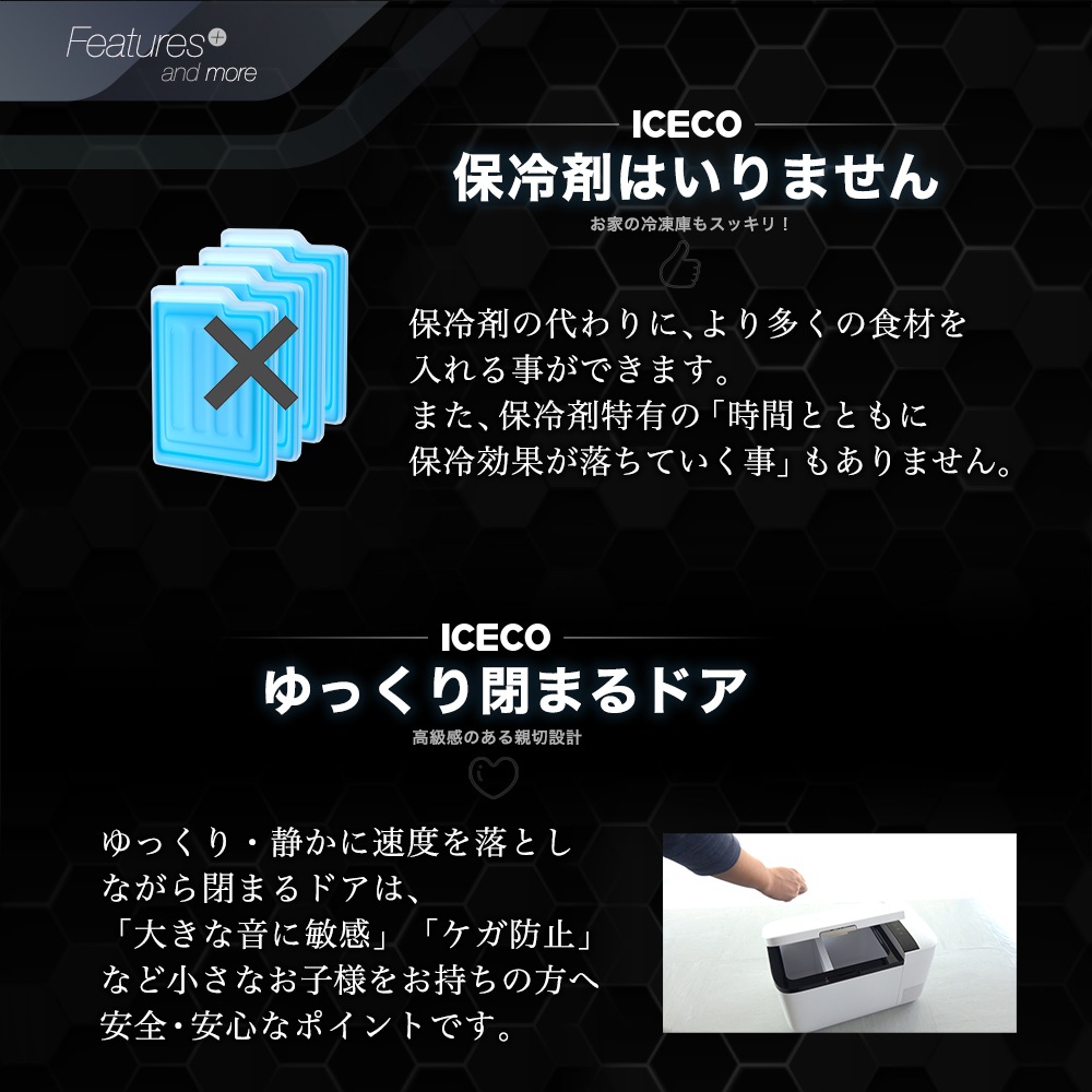冷蔵&冷凍庫「ICECO」20リットルモデル(T20S)