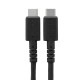 やわらかくて断線に強い USB Type-C to USB Type-Cケーブル 2m(OWL-CBKCCS20)