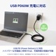 餫ǹ®ž 10GbpsPD60W USB Type-C to USB Type-C֥ 2m (OWL-CBNG2CC20)