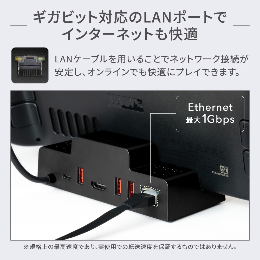 【アウトレット】USB 10Gbps対応 USB Type-A×3 USB Type-C×1 LAN×1 HDMI×1 ポータブルゲーミングPC用 マルチポートドック 【OWL-GAMEDOCK01】