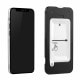 iPhone 12 mini (5.4インチ) 用 貼りミスゼロ かんたん3ステップ貼り付けキット付き 耐衝撃 トリプルストロング 全面保護 強化ガラス 光沢ブルーライトカット(OWL-GUIC54F-BC)