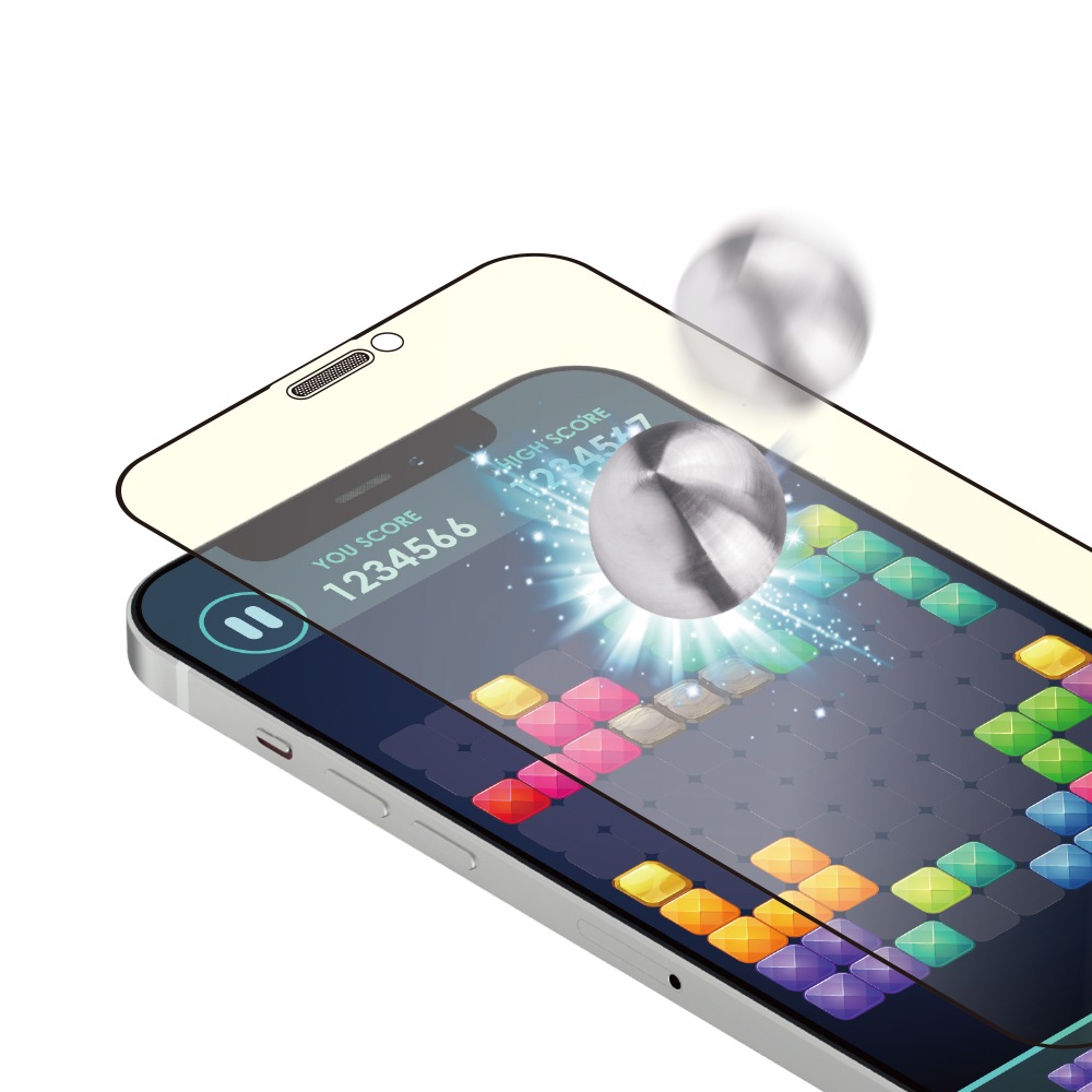 iPhone 12 mini (5.4�����) �� Ž��ߥ����� ���󤿤�3���ƥå�Ž���դ����å��դ� �Ѿ׷� �ȥ�ץ륹�ȥ��� �����ݸ� �������饹 �ޥåȥ֥롼�饤�ȥ��å�(OWL-GUIC54F-AB) 