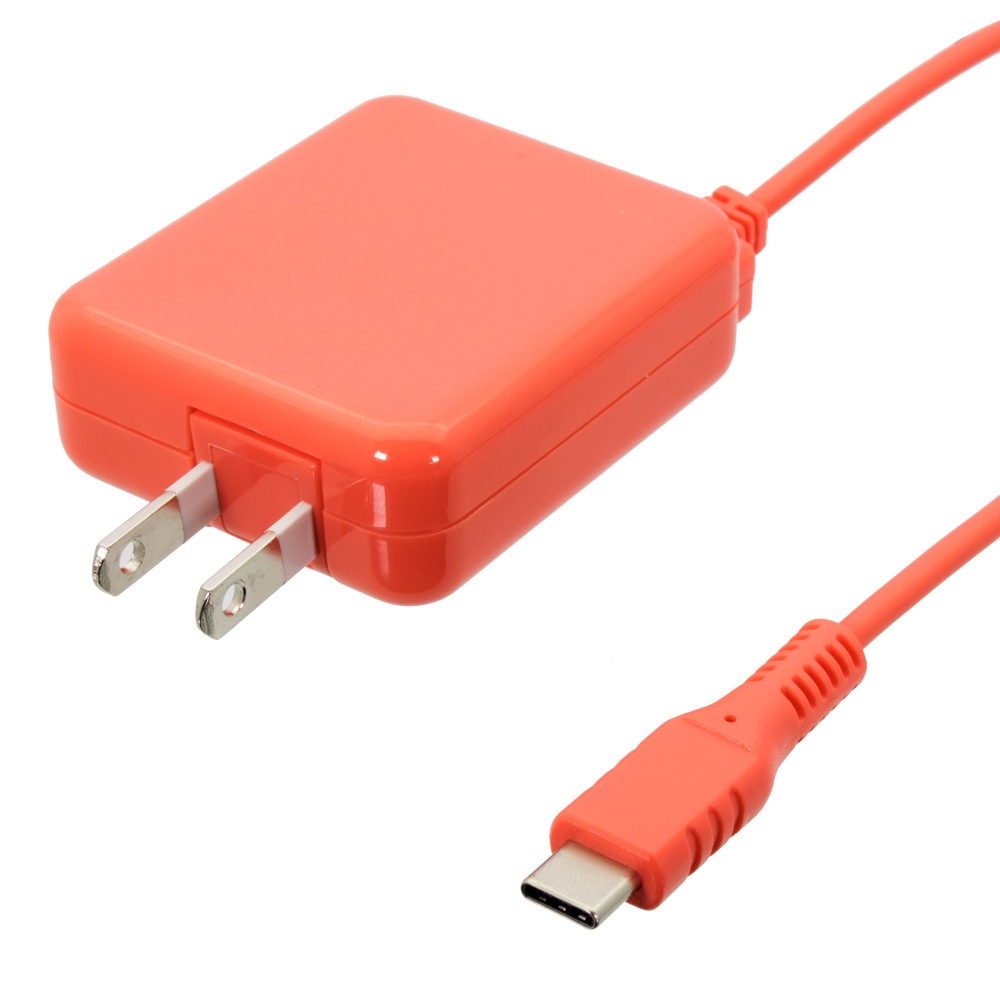 ACアダプタ付きUSB Type-Cケーブル 急速充電1.5A出力対応 2m（OWL