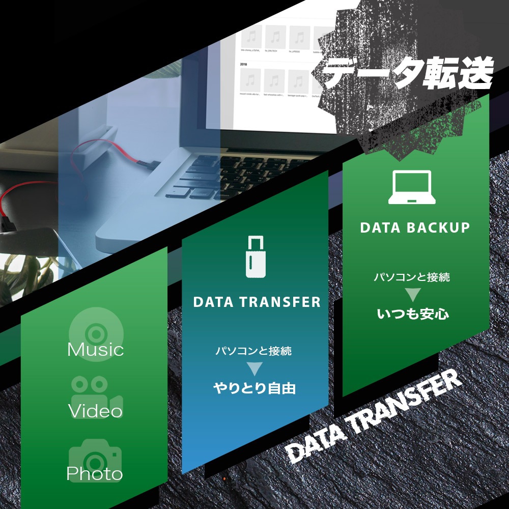 巻き取り式 超タフストロング USB Type-C to USB Type-Cケーブル 1m(OWL-CBRKCC10)