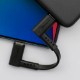 ���餫�������˶��� USB Type-C to USB Type-C�����֥� L�����ͥ��� 10cm(OWL-CBKCC1L)