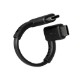 ���餫�������˶��� USB Type-C to USB Type-C�����֥� L�����ͥ��� 10cm(OWL-CBKCC1L)