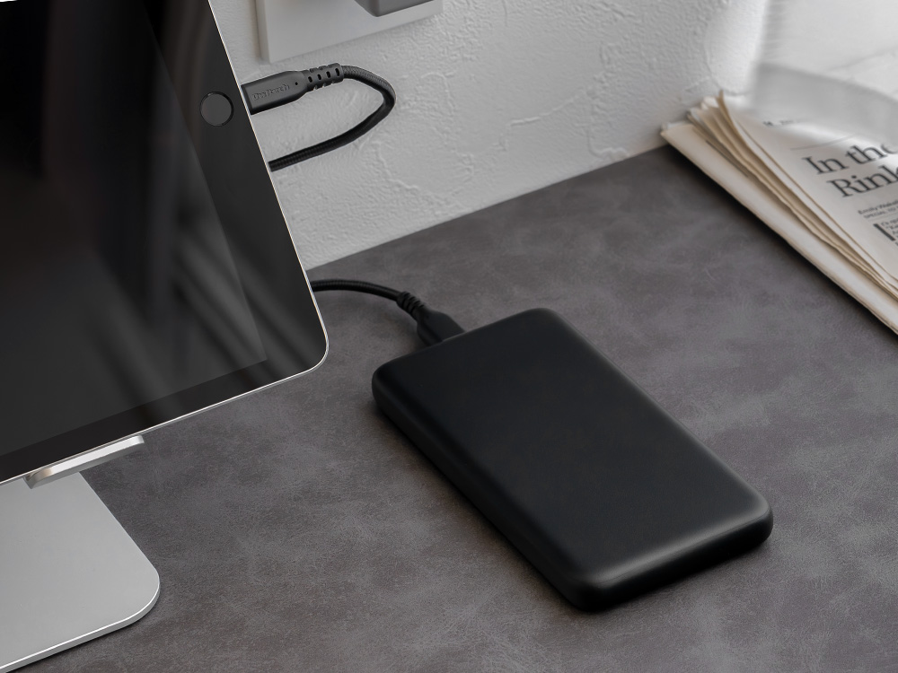 �ڥ����ȥ�åȡ۸���13.3mm 5000mAh ����15W���� USB Type-C�����ϡ�USB Type-A���� ��Х���Хåƥ꡼ (OWL-LPB5013)