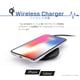 【アウトレット】スマホとiPhoneを置くだけで急速充電 Qi ワイヤレス充電器 QC2.0対応(OWL-QI10W02-BK)