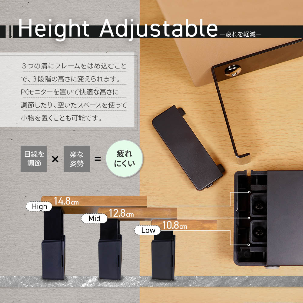 3�ʳ��⤵Ĵ���ܥ����ܡ��ɼ�Ǽ��ǽ ������ŷ�ĥ����� ��˥���������� (OWL-WDDESK02)