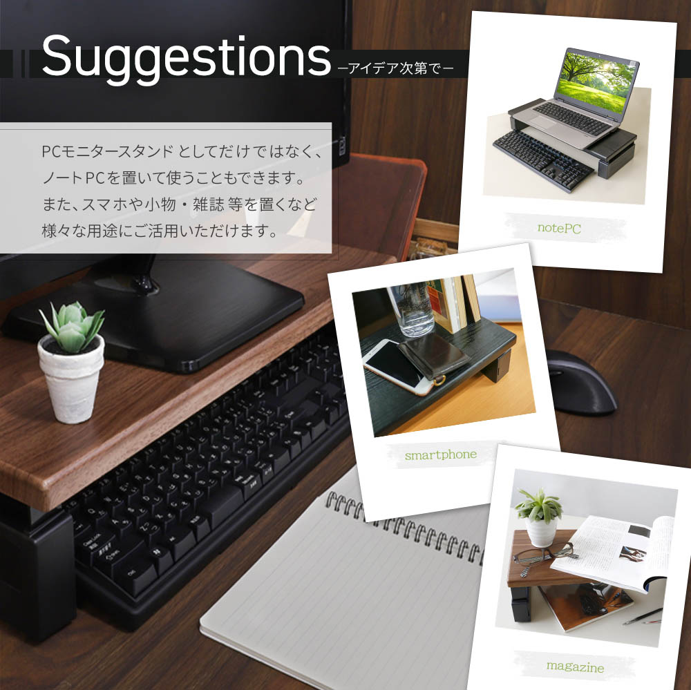 3�ʳ��⤵Ĵ���ܥ����ܡ��ɼ�Ǽ��ǽ ������ŷ�ĥ����� ��˥���������� (OWL-WDDESK02)