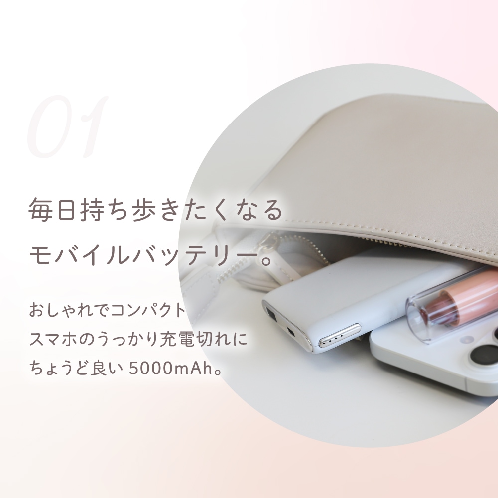 Mignonne PD20W�б� ���� ��Х���Хåƥ꡼ 5000mAh