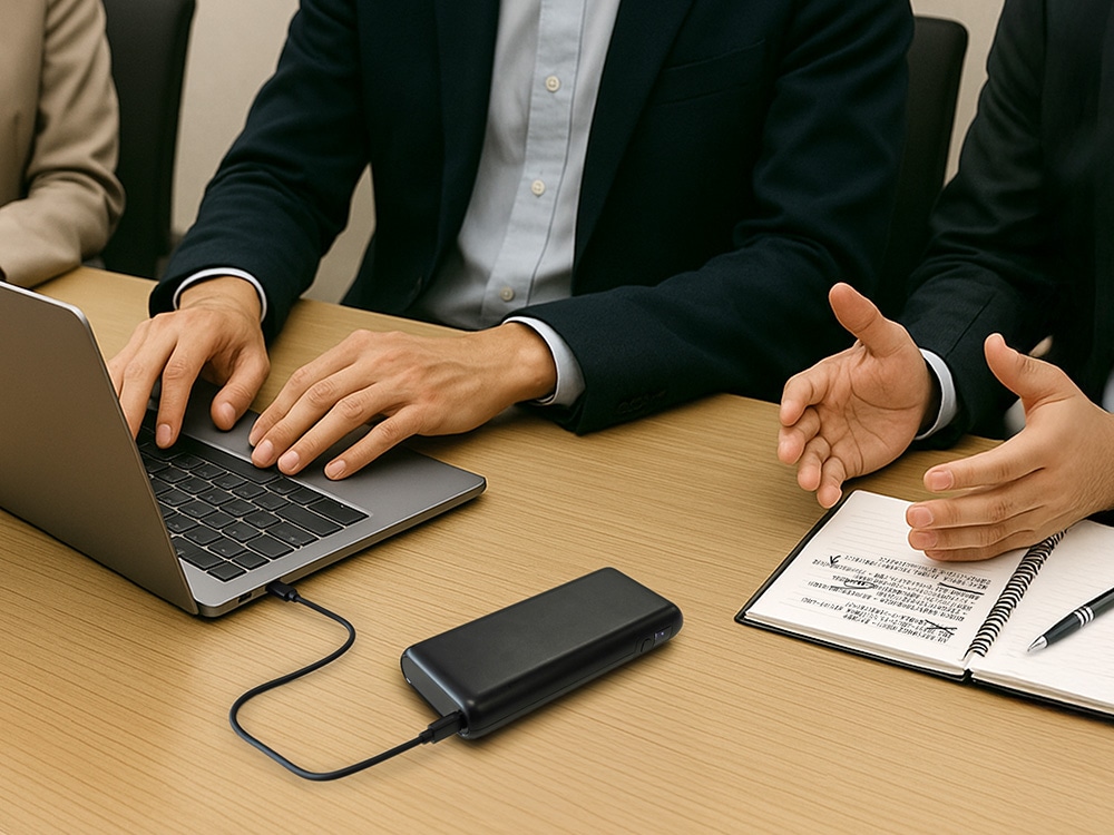 �Хåƥ꡼���̤����ͤ�ʬ���� 20000mAh PD60W�������б� USB Type-C�����ϡ�USB Type-A���� ��Х���Хåƥ꡼ OWL-LPB20017���꡼��