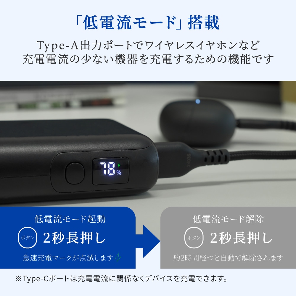 �Хåƥ꡼���̤����ͤ�ʬ���� 20000mAh PD60W�������б� USB Type-C�����ϡ�USB Type-A���� ��Х���Хåƥ꡼ OWL-LPB20017���꡼��