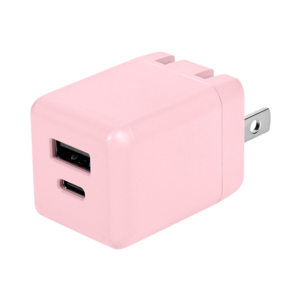 【販路限定】最大PD20W出力 USB Type-C×1 USB Type-A×1 AC充電器 OWZ-APD20A1C1Rシリーズ