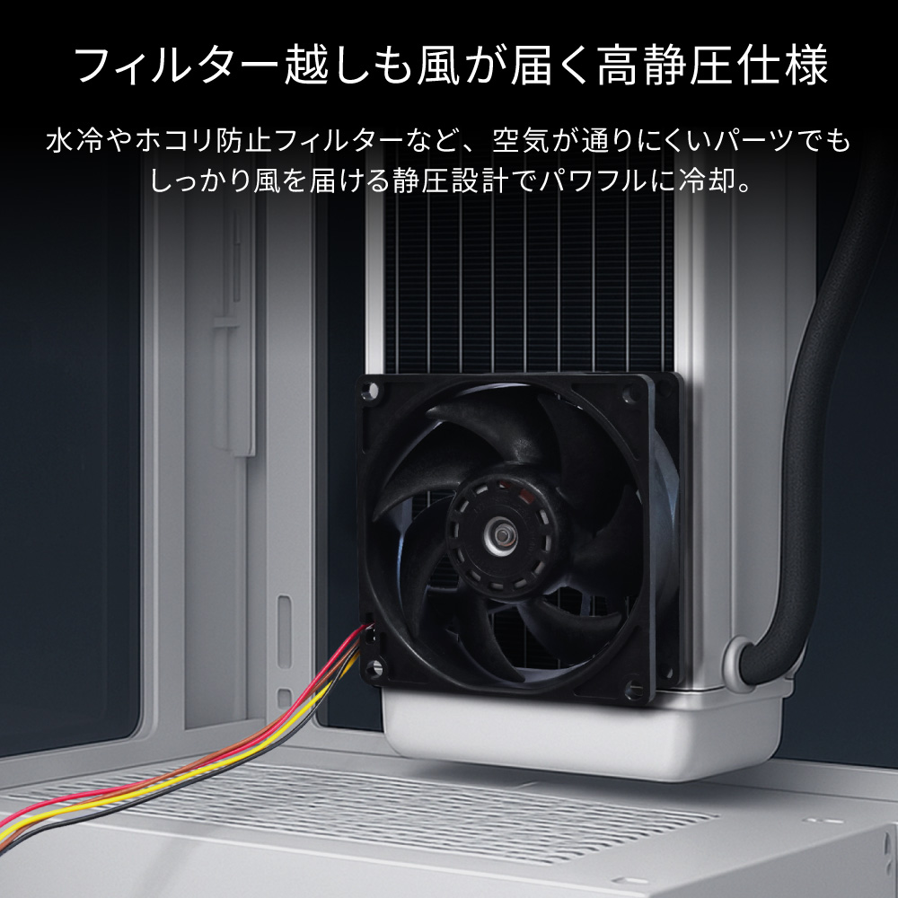 �����ŵ��� 2�ܡ���٥���󥰺��� 80mm��3300rpm �������ե��� SF8-PWM