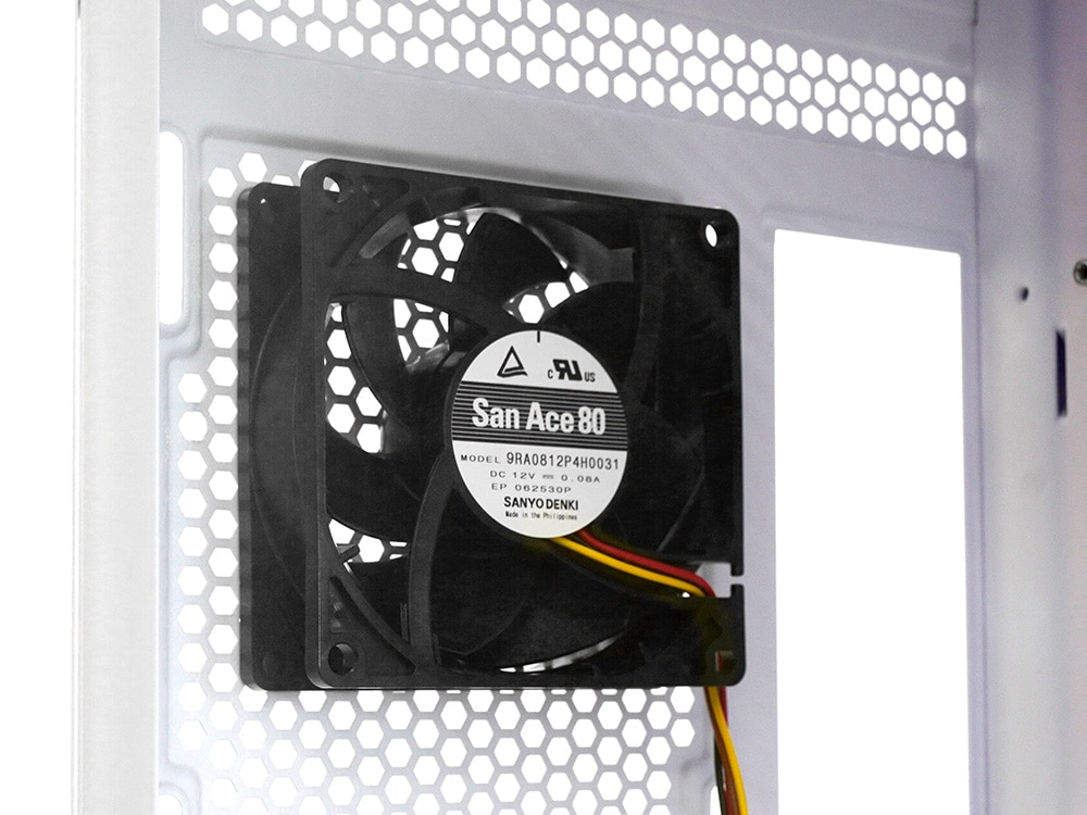 �����ŵ��� 2�ܡ���٥���󥰺��� 80mm��3300rpm �������ե��� SF8-PWM