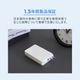 ��������Ӻ��� USB Type-C�����֥���η� �ǥ�����ɽ����� 5000mAh PD45W�б� AC��Х���Хåƥ꡼ OWL-LPBAC5003