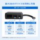 ��������Ӻ��� USB Type-C�����֥���η� �ǥ�����ɽ����� 5000mAh PD45W�б� AC��Х���Хåƥ꡼ OWL-LPBAC5003