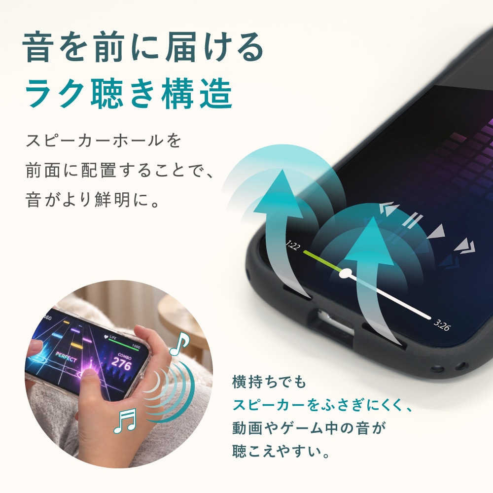 iPhone�� �ѥ饯�륱���� Rib�ʥ�֡� OWL-IP2601���꡼��