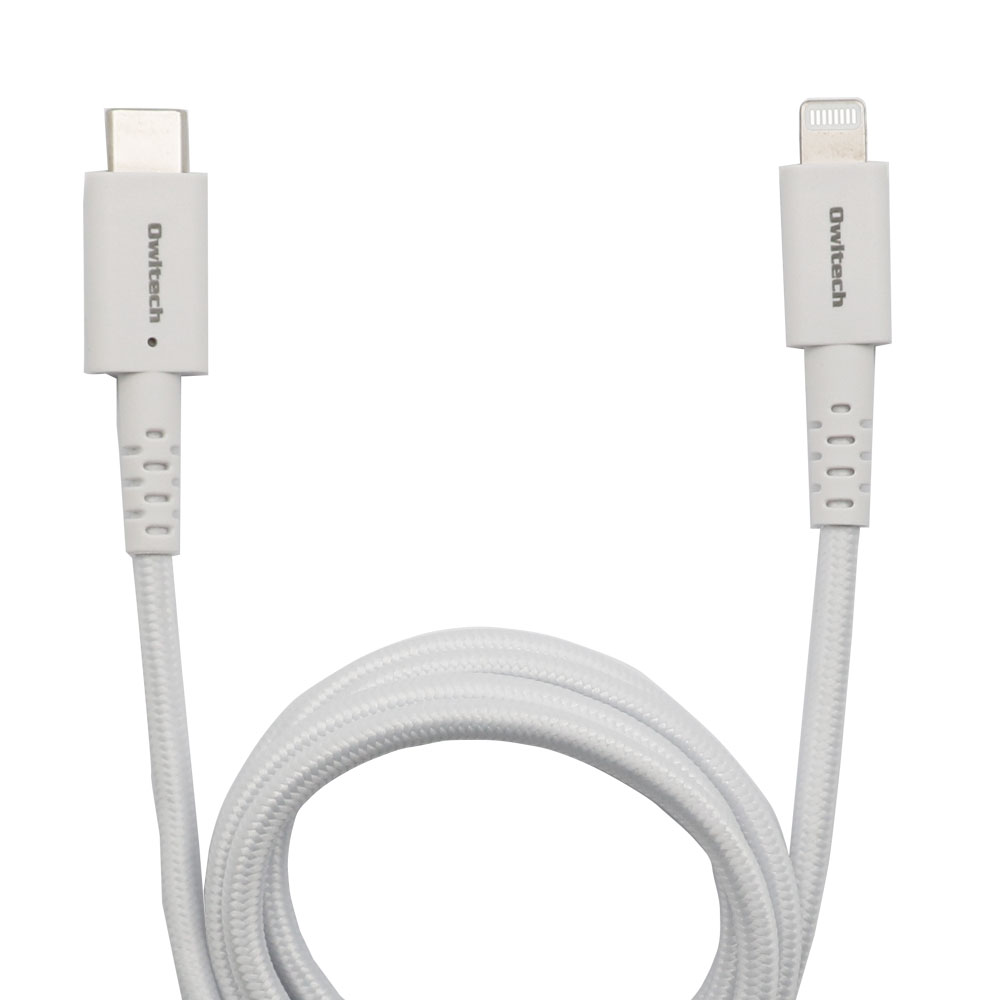 Ķ���� Type-C to Lightning�����֥� USB PD�б� 2m(OWL-CBKLTC20)