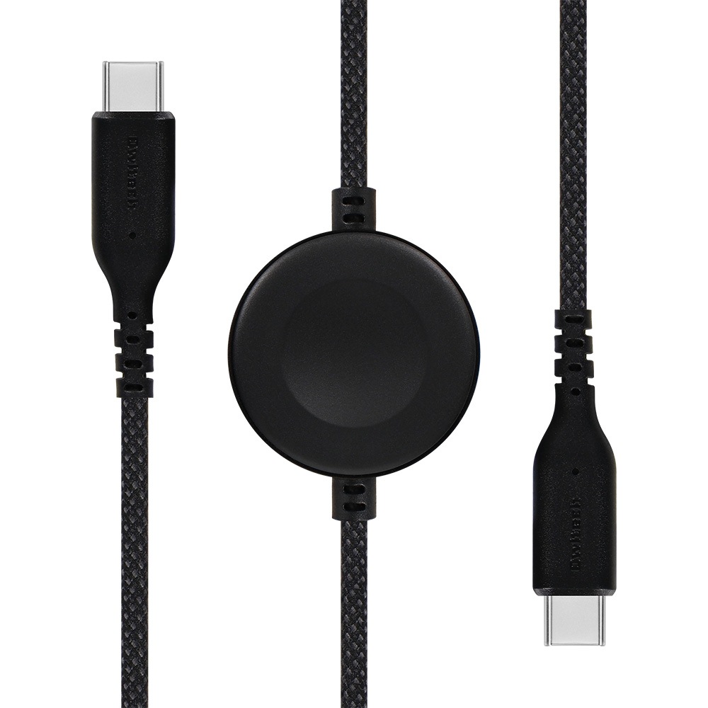USB PD60W対応 Apple Watch用 USB Type-Cケーブル一体型ワイヤレス充電器 OWL-MW08シリーズ