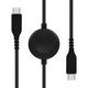 USB PD60W対応 Apple Watch用 USB Type-Cケーブル一体型ワイヤレス充電器 OWL-MW08シリーズ