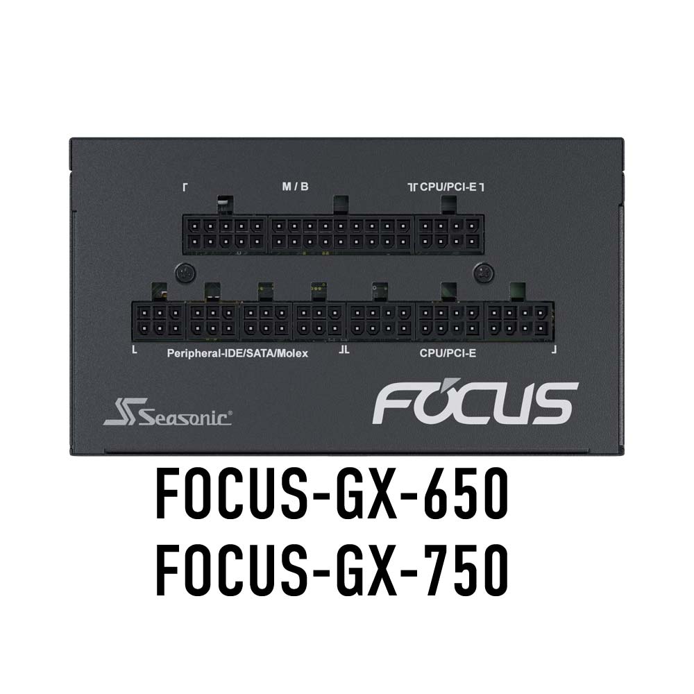 Seasonic 80PLUS GOLD認証取得 ATX電源 FOCUS GX S 650W（FOCUS-GX