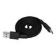 耐屈曲5万回 急速3A充電/データ転送対応 USB Type-A to USB Type-C 超タフフラットマグネットケーブル OWL-CBM4ACシリーズ