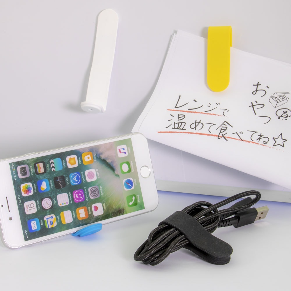 マグネットクリップバンド ケーブルをまとめてコンパクトに収納(OWL