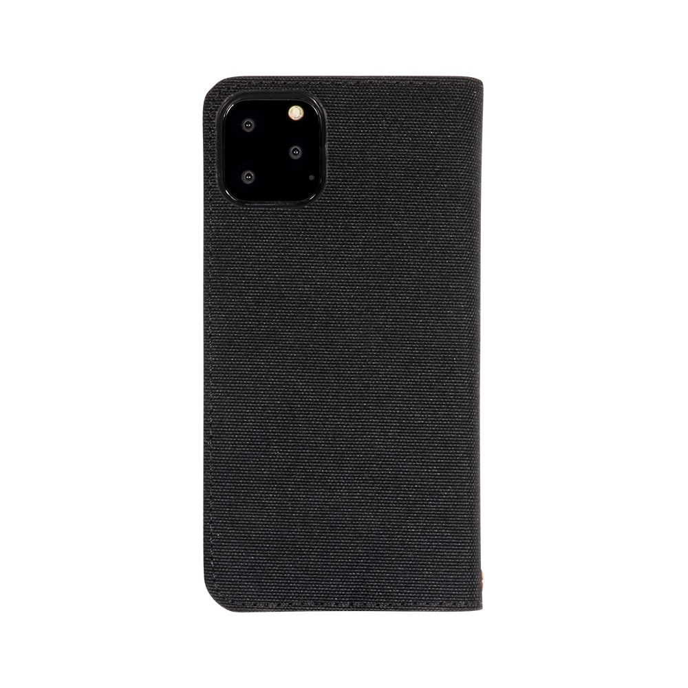iPhone 11 Pro対応 ファブリック × PUレザー 手帳型ケース(OWL-CVIB5803)