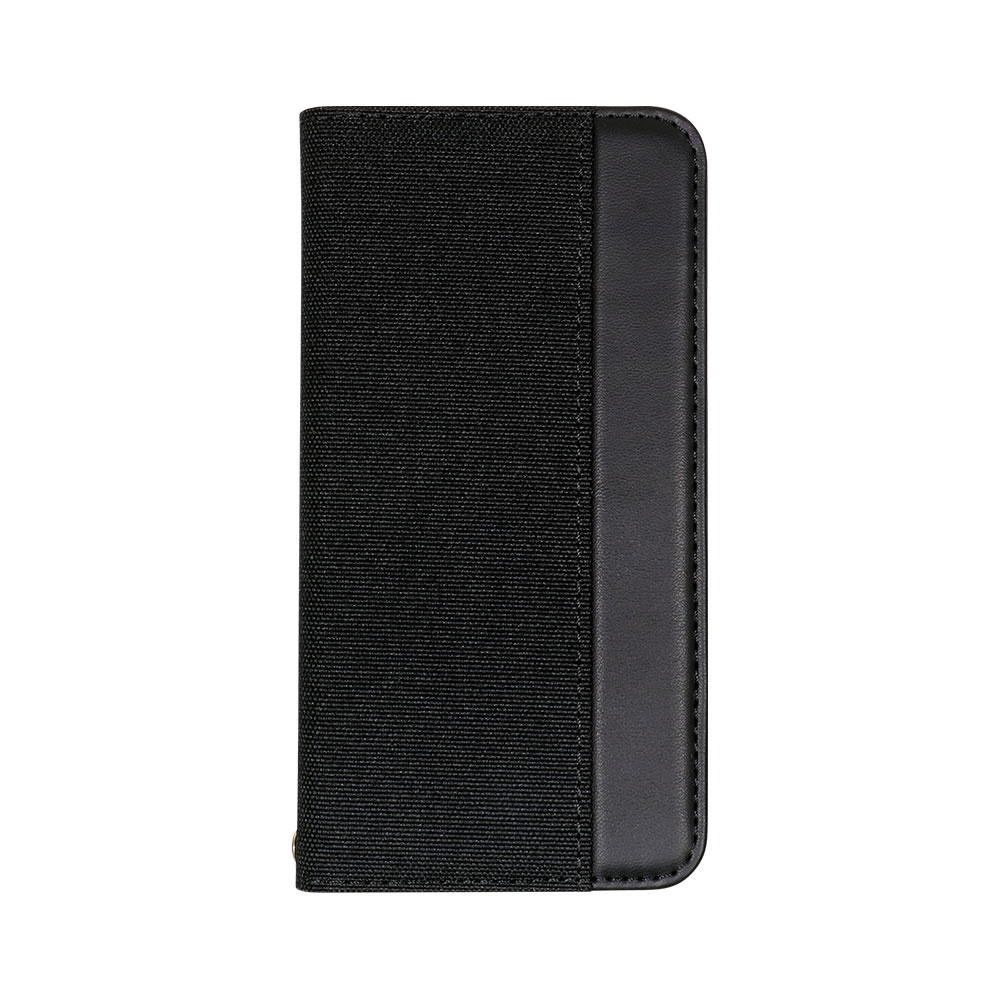 iPhone 11 Pro対応 ファブリック × PUレザー 手帳型ケース(OWL-CVIB5803)