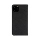iPhone 11 Pro対応 ファブリック × PUレザー 手帳型ケース(OWL-CVIB5803)