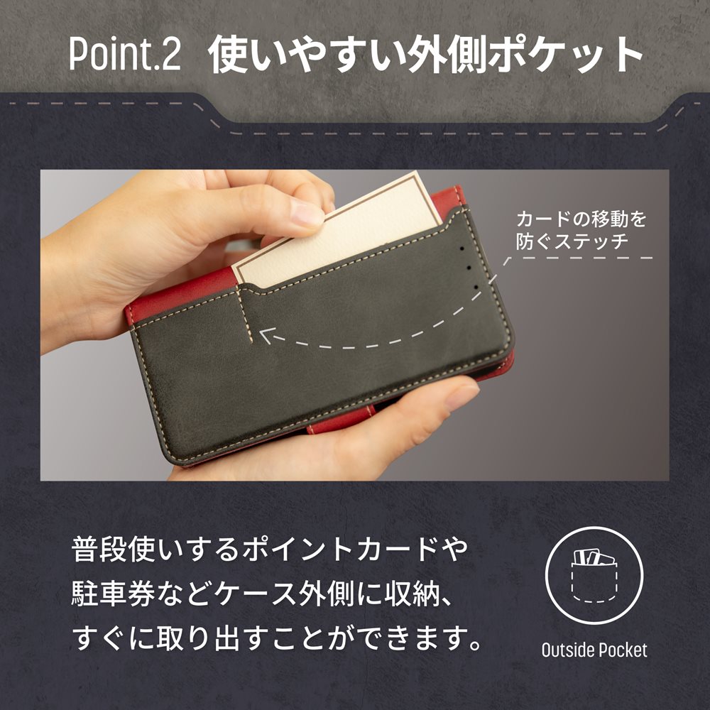 ڥȥåȡiPhone 14 Pro 쥬ȤʥХ顼̥ݥåȤPU쥶Ģ FLIP COVER(OWL-CVIE6119P)