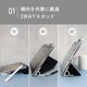 iPad 11インチ/iPad 10.9インチ対応 3WAYスタンド付き 耐衝撃iPadケース OWL-CVIT11001