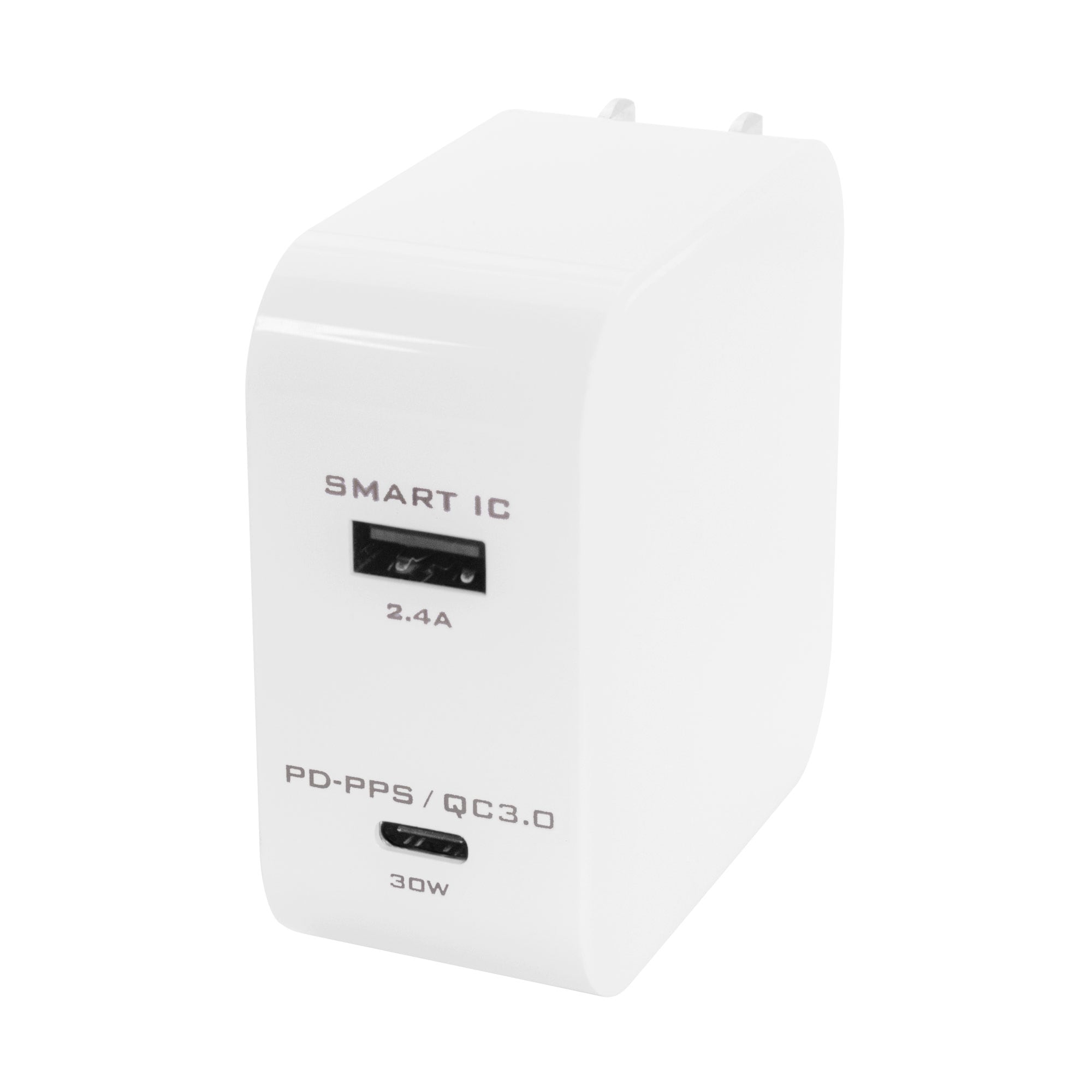 AC���Ŵ� Power Delivery-PPS��Quick Charge 3.0�б�Type-C�ݡ������(OWL-ACPDU1S)