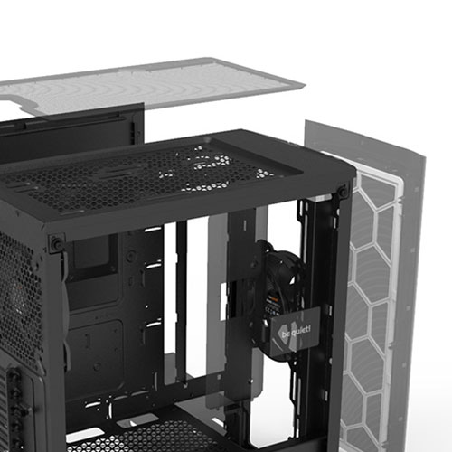 be quiet! ATXミドルタワーPCケース PURE BASE 500DX(BGW37
