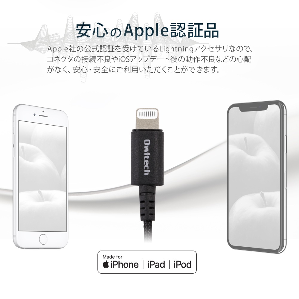 Lightning - 3.5mm ǥѴץ iPhone ۥޥб(OWL-CBLTF3501) 