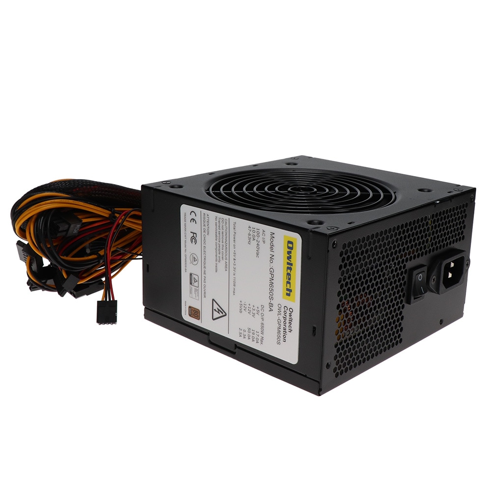 ������ƥå��� 80PLUS BRONZEǧ�� ATX�Ÿ� 650W (OWL-GPM650S)