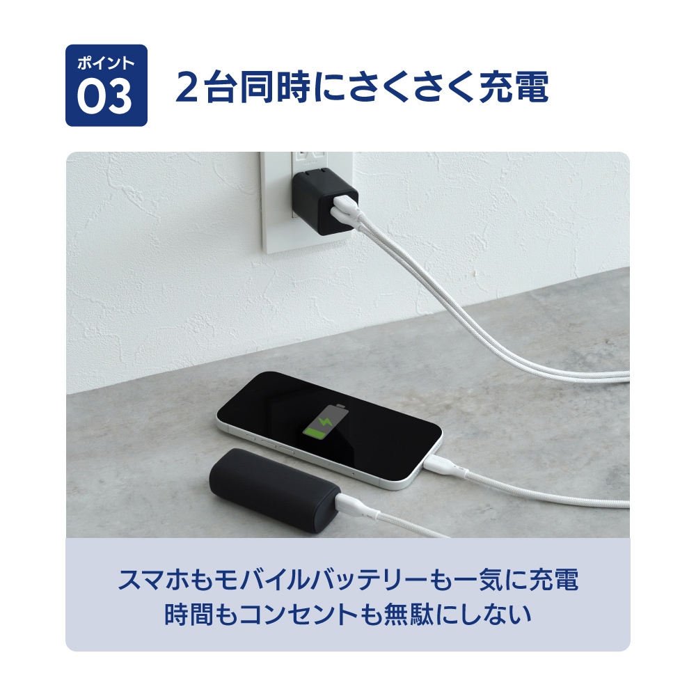 ����PD20W���� GaN���� USB Type-C��1 USB Type-A��1 AC���Ŵ� OWL-APD20C1A1G