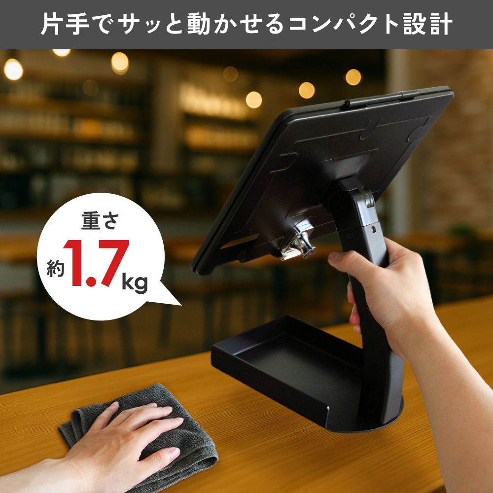 iPad Air10.9�����(��4����/��5����)�б��ۥ���� ȯ���ץ�󥿡��ѥȥ쥤�դ� ���֥�å���她����� ���å��� (OWL-STDIB10903H)