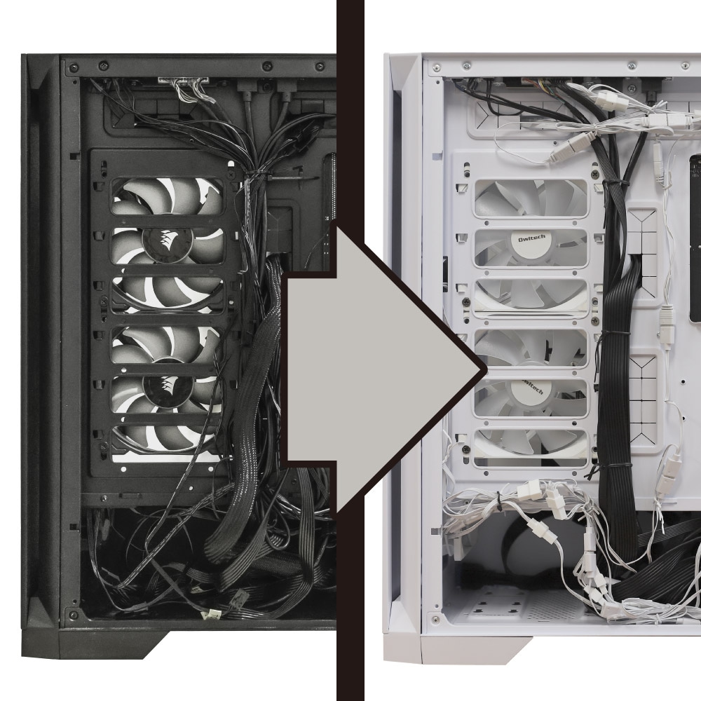 120mm ¥±¡¼¥¹ÍÑ¥Õ¥¡¥ó ¥Ç¥¤¥¸¡¼¥Á¥§¡¼¥óÀܳ²Äǽ ARGBÂбþ (OWL-FP1225ARGB)