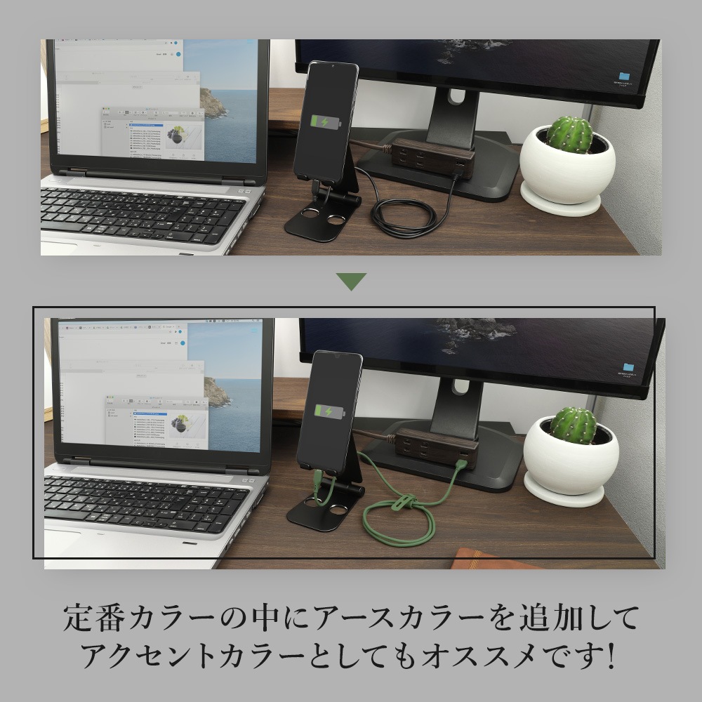 륭åǤޤˤ USB Type-A to USB Type-C եȥꥳ󥱡֥ 1mOWL-CBSAC10