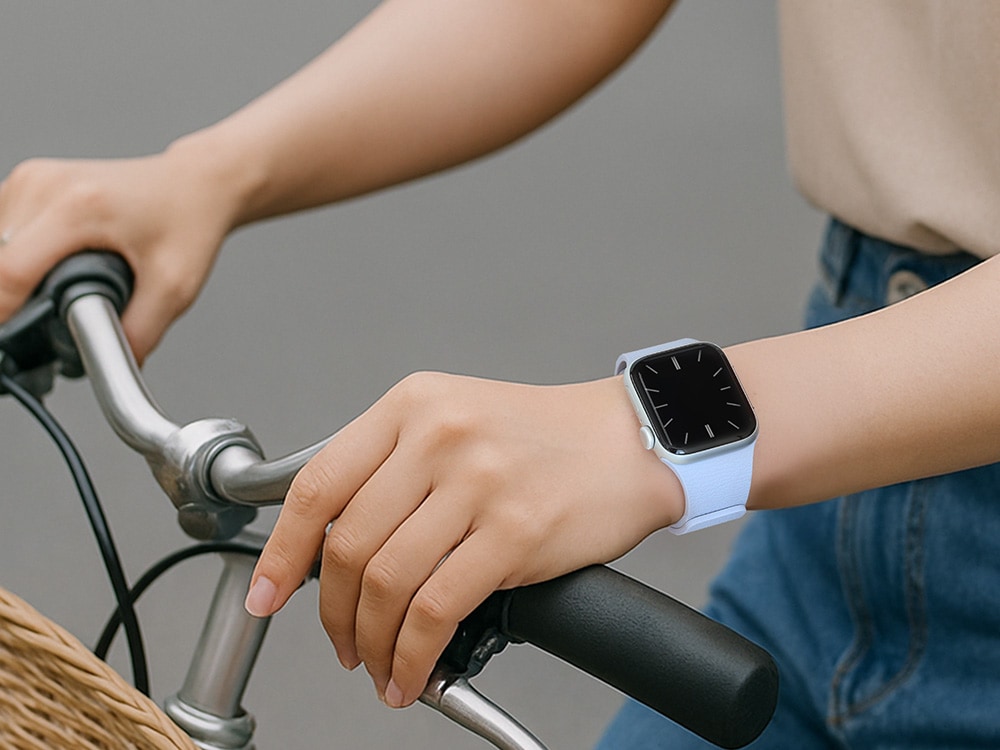 Apple Watch��38��40��41��42mm���� �ޥ��ͥƥ��å����ꥳ��Х�� Mignonne�ʥߥ˥��� OWL-AWBSMIN07