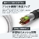 超タフUSB Type-C to Type-Cケーブル PowerDelivery対応 温度センサー搭載 MCPC認証 3m(OWL-CBSM2PKCC30)