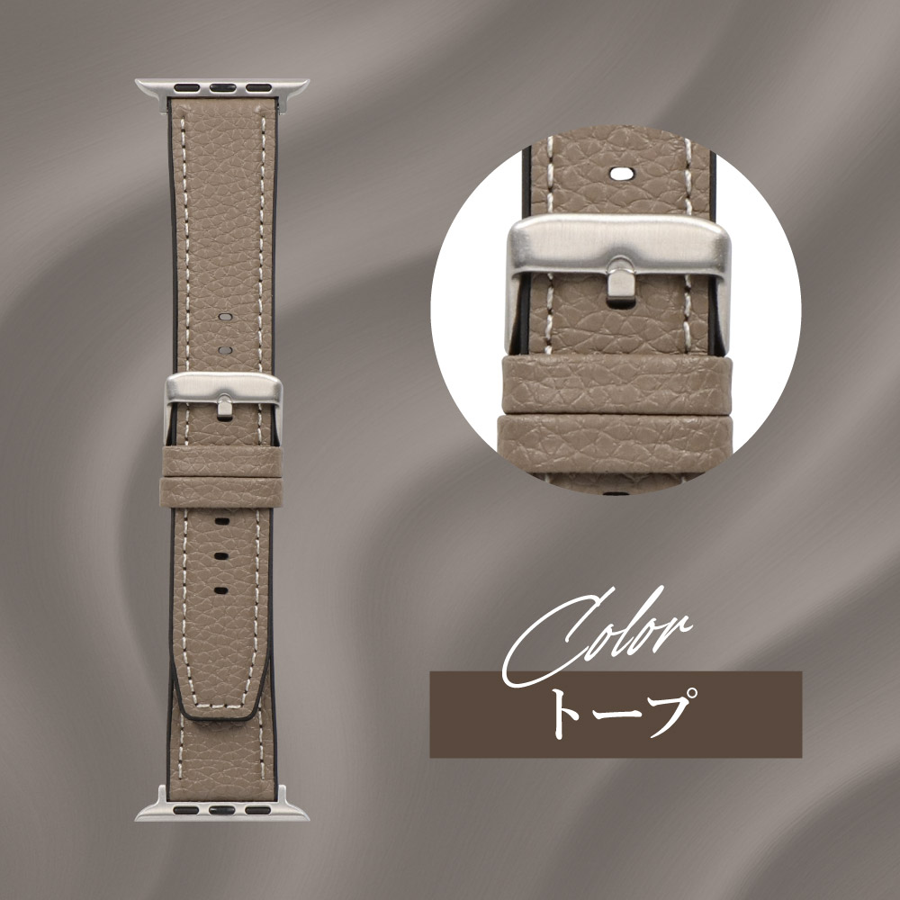 Apple Watch¡Ê38¡¿40¡¿41¡¿42mm¡ËÍÑ ¥·¥å¥ê¥ó¥¯¥ì¥¶¡¼¥Ð¥ó¥É VORGAL¡Ê¥ô¥©¥ë¥¬¡¼¥ë¡Ë OWL-AWBSVRG03