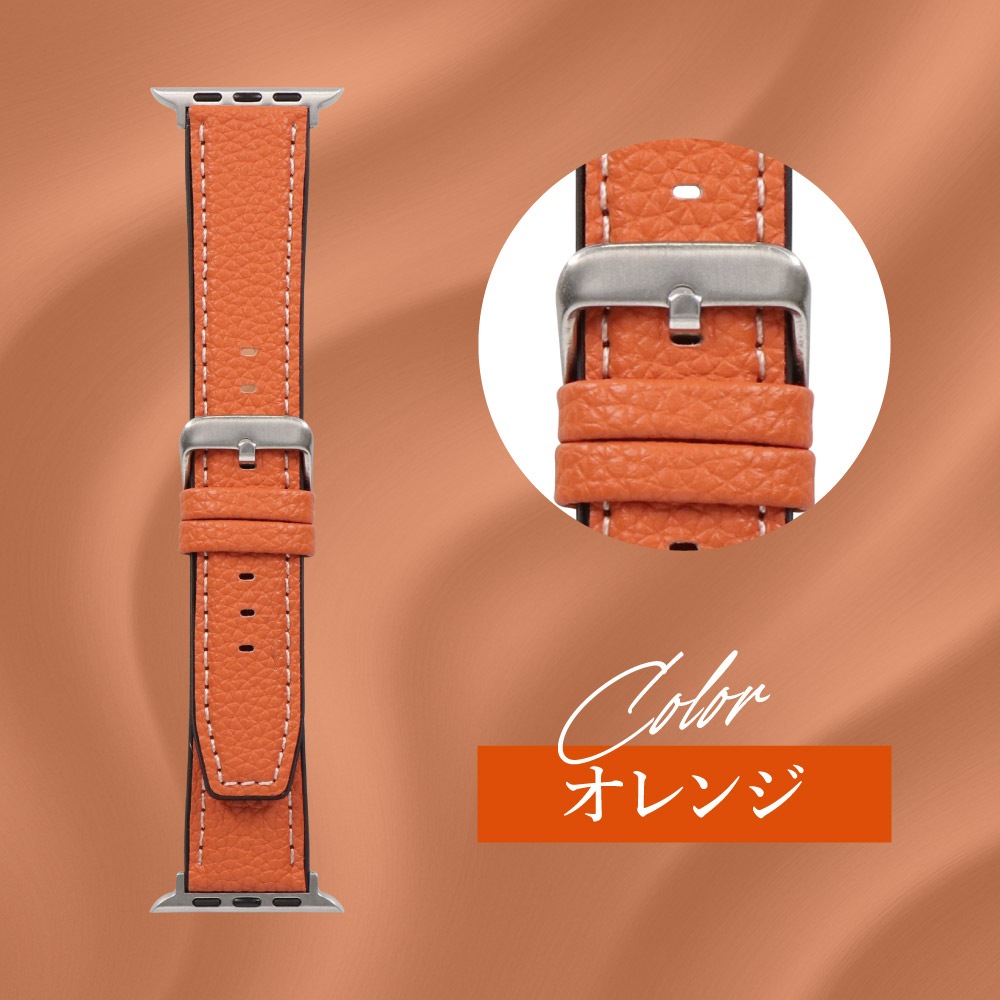 Apple Watch¡Ê38¡¿40¡¿41¡¿42mm¡ËÍÑ ¥·¥å¥ê¥ó¥¯¥ì¥¶¡¼¥Ð¥ó¥É VORGAL¡Ê¥ô¥©¥ë¥¬¡¼¥ë¡Ë OWL-AWBSVRG03