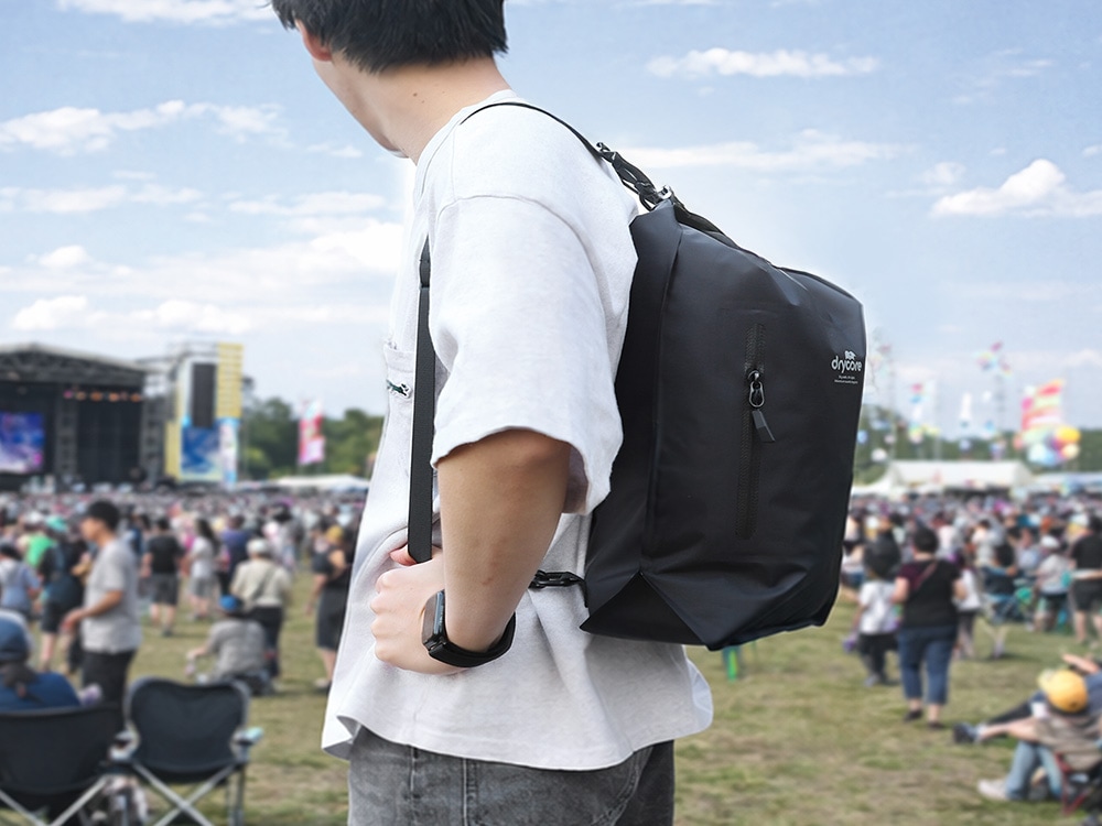 3Way�ʼ��󤲡����ݤ����ʥåץ��å��ˤǻȤ��� IPX4��� 12L �ɿ�ɥ饤�Хå� OWL-WPBAGDC01